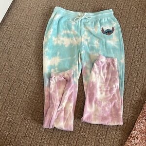 Woman’s Disney stitch sweatpants